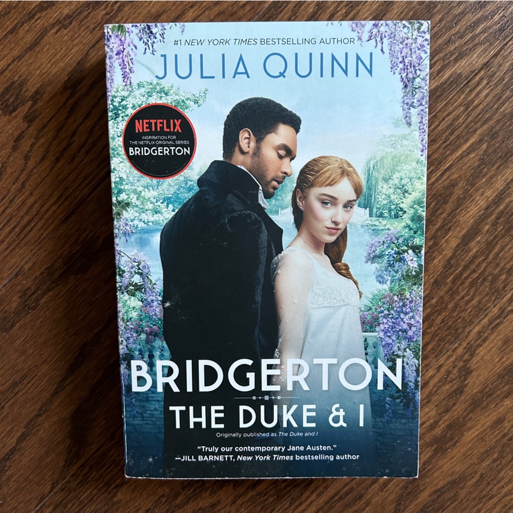4 books for $16 - BRIDGERTON - THE DUKE & I by Julia Quinn